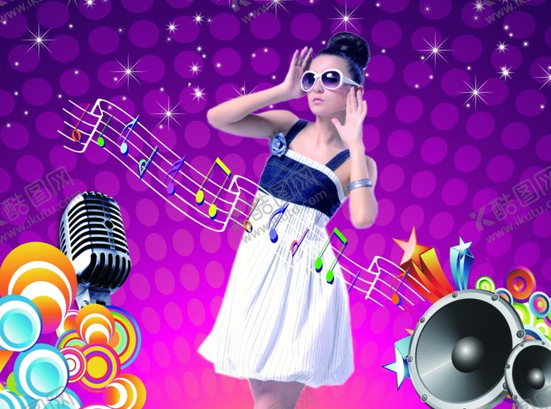 编号：21094609201750141589【酷图网】源文件下载-KTV时尚海报广告