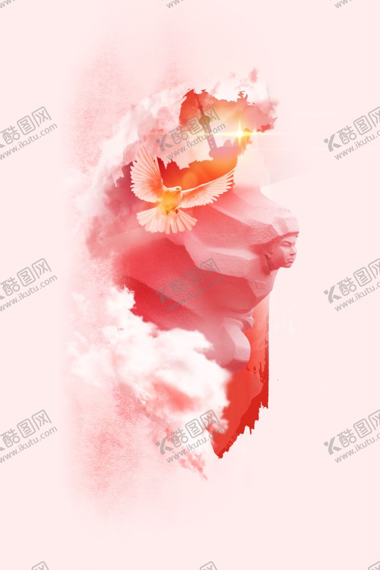 编号：22421812020151116849【酷图网】源文件下载-志愿军雕塑