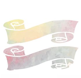 水彩冬季元素矢量