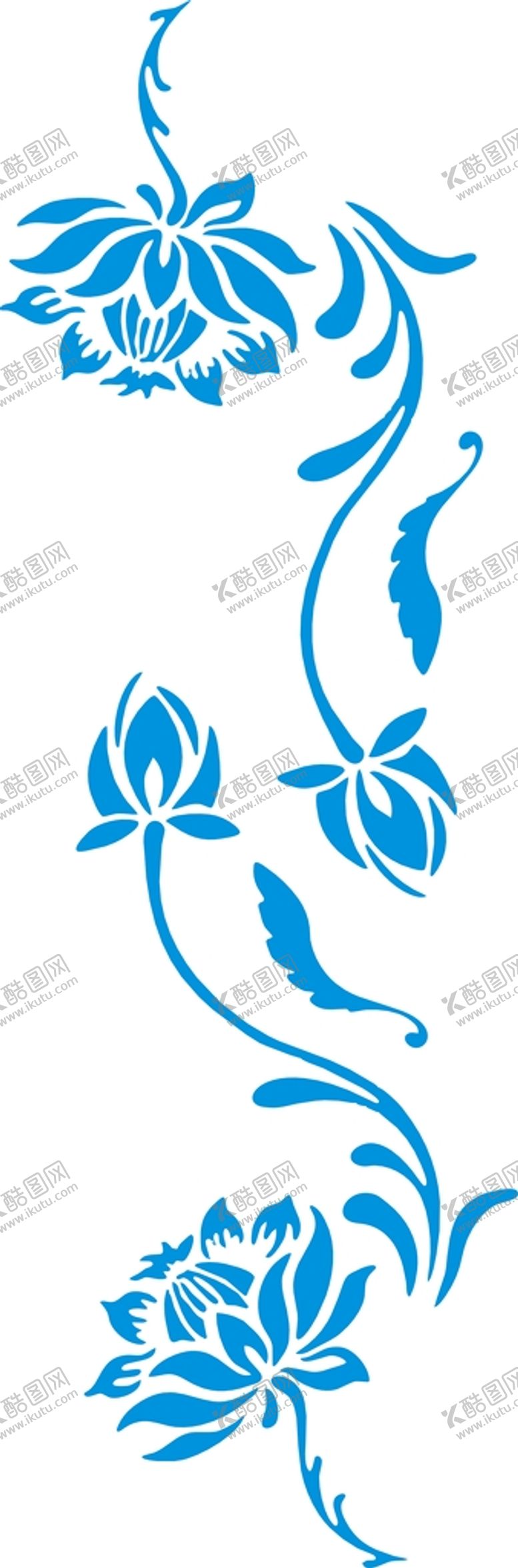 编号：94479902022336329642【酷图网】源文件下载-花藤矢量图