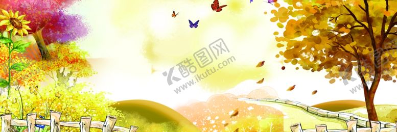 编号：81044012090230177240【酷图网】源文件下载-秋天背景