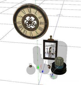 C4D模型钟表