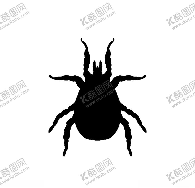 编号：10880710010559427475【酷图网】源文件下载-昆虫剪影