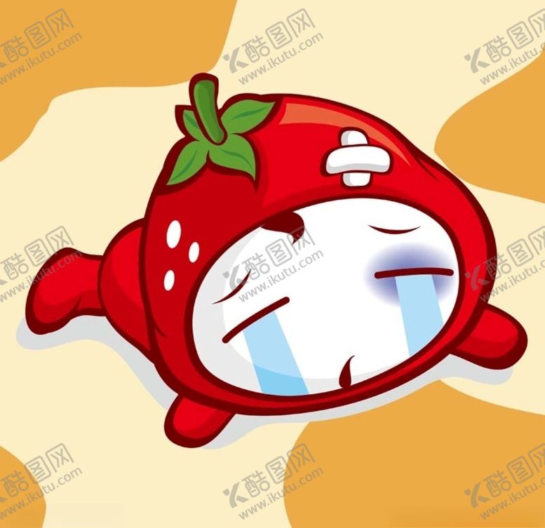 编号：57192107041938004854【酷图网】源文件下载-草莓卡通水果儿童矢量