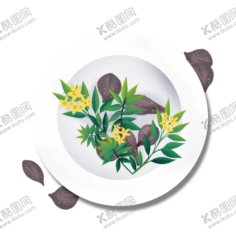 编号：54755605011229312471【酷图网】源文件下载-草本植物