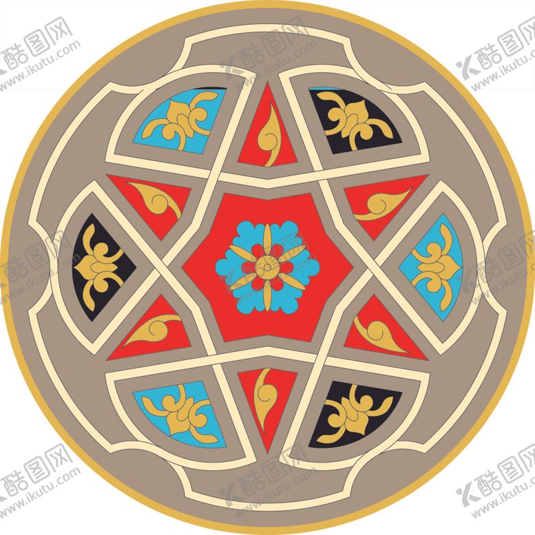 编号：78456410200910364752【酷图网】源文件下载-花纹底纹边纹背景图片