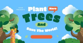 植树活动宣传海报