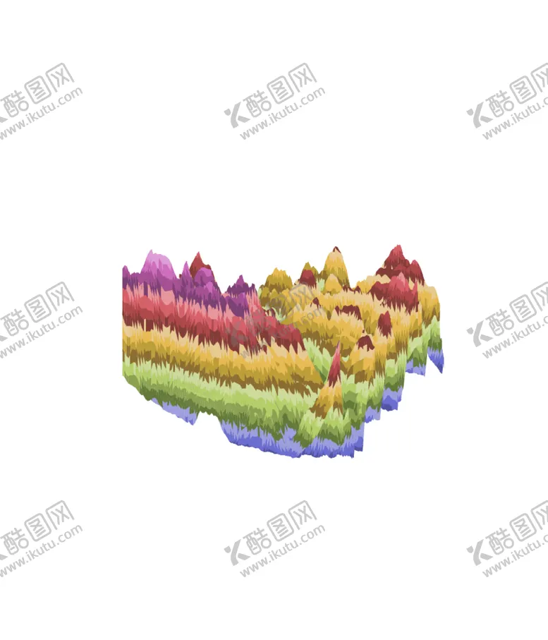 编号：36769004220725389974【酷图网】源文件下载-抽象山峰