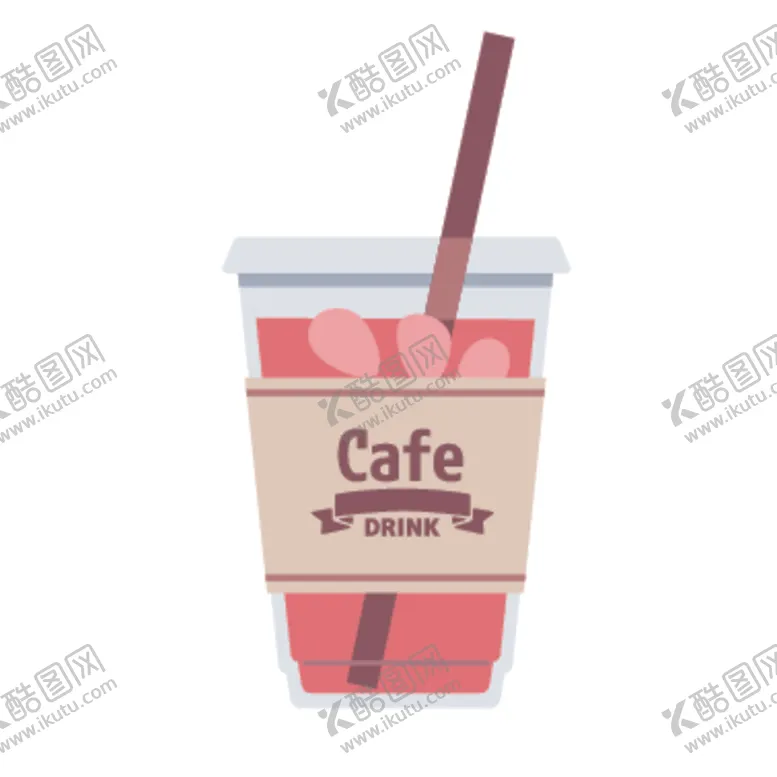 编号：93988606252315104150【酷图网】源文件下载-夏日冷饮矢量插画