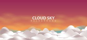 抽象天空云
