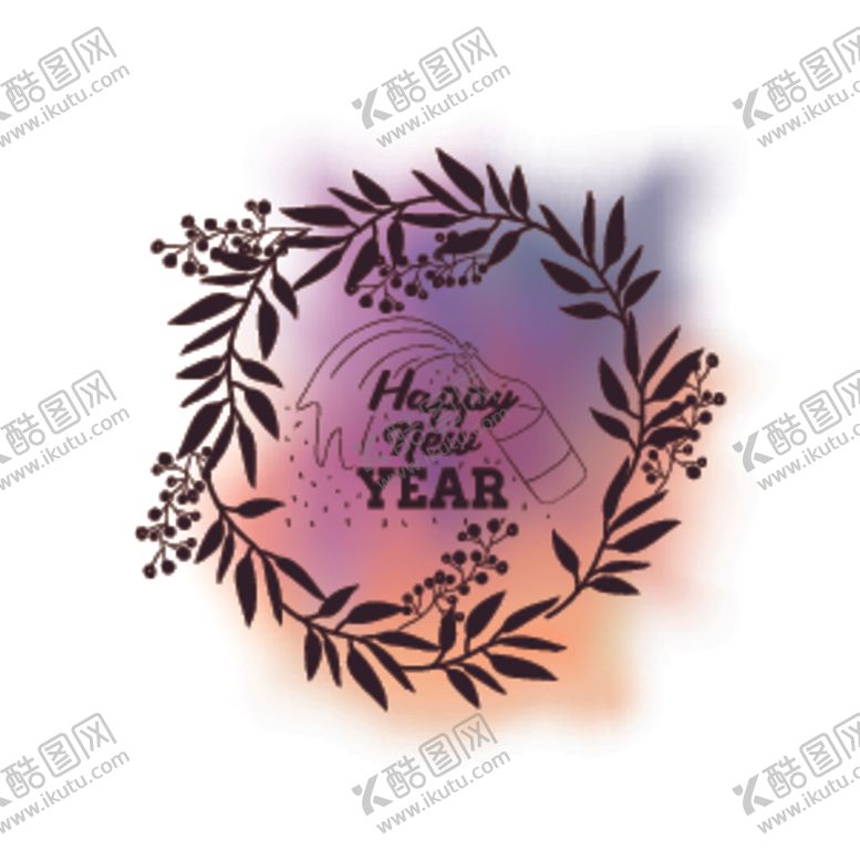 编号：80114811010644444844【酷图网】源文件下载-水彩花卉插画