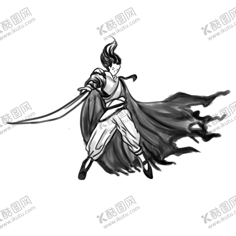 编号：28931004250542041339【酷图网】源文件下载-武侠人物