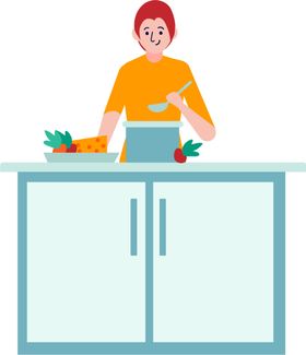 家庭料理食物加工厨艺厨师做饭