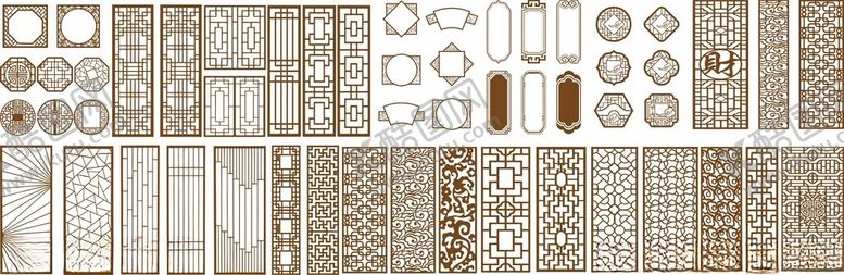 编号：72825509221844314633【酷图网】源文件下载-复古风格装饰图案设计素材