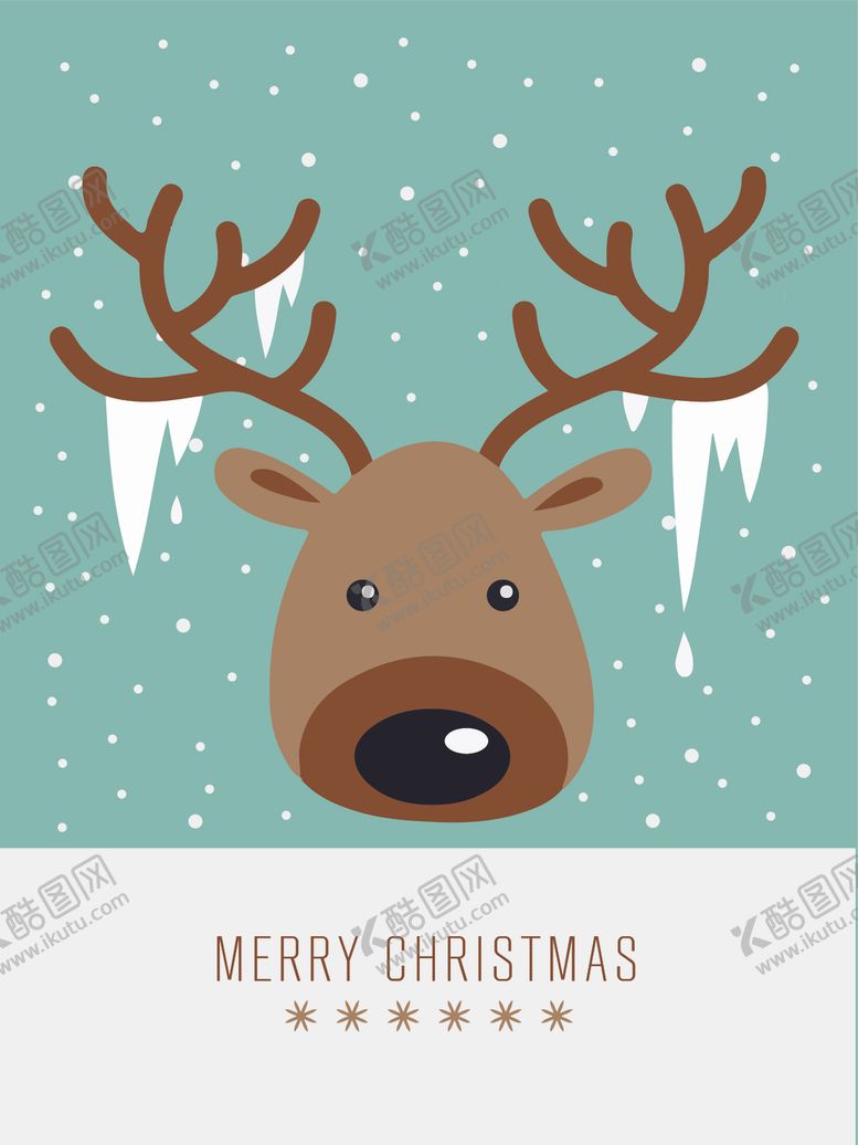 编号：89207909272043046585【酷图网】源文件下载-卡通鹿鹿插画