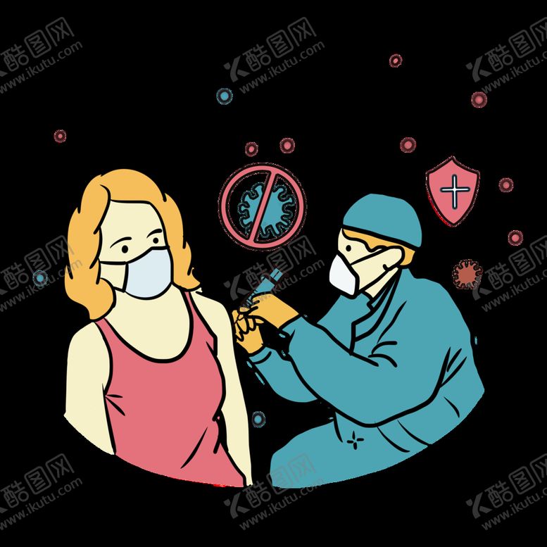 编号：01563810062040206198【酷图网】源文件下载-戴口罩