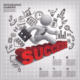 小人商务信息图