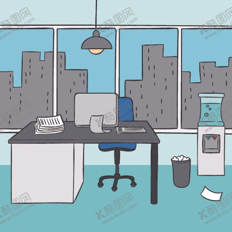 编号：81736810050235064228【酷图网】源文件下载-高端商务办公扁平化矢量插画