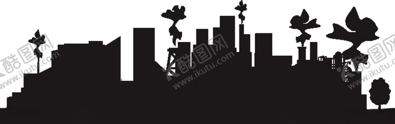 编号：36431610280506292504【酷图网】源文件下载-城市剪影