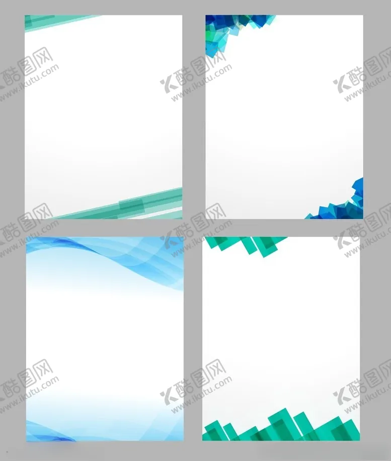 编号：67087512180804417646【酷图网】源文件下载-蓝色抽象信纸元素背景