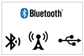 蓝牙标志 无线信号 接口
