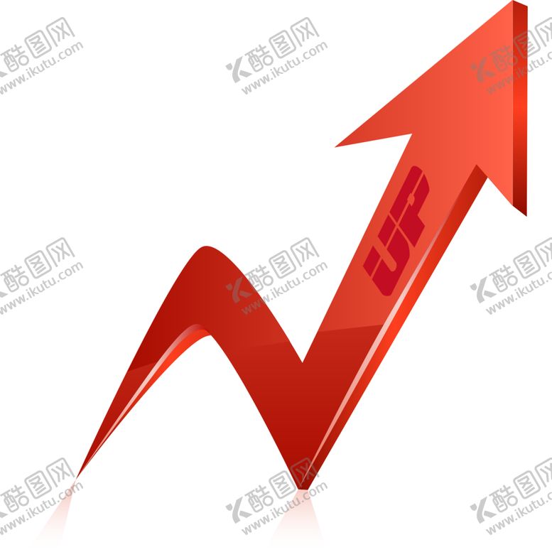 编号：33262606240245367639【酷图网】源文件下载-上升箭头奋进立体海报素材