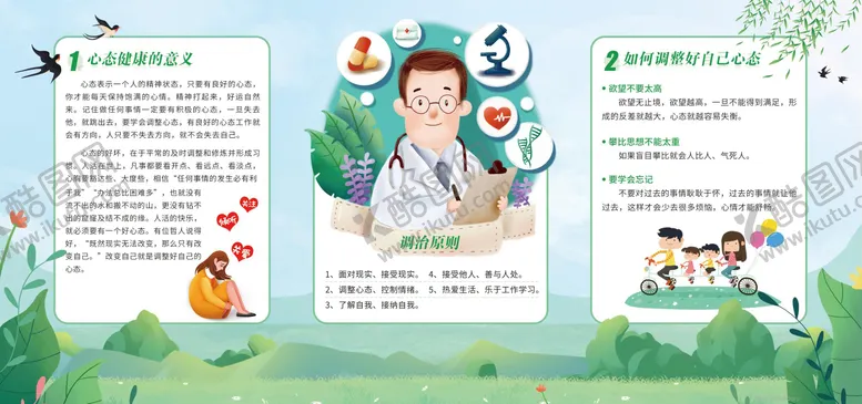 编号：43062912221824302388【酷图网】源文件下载-心理健康宣传教育展板