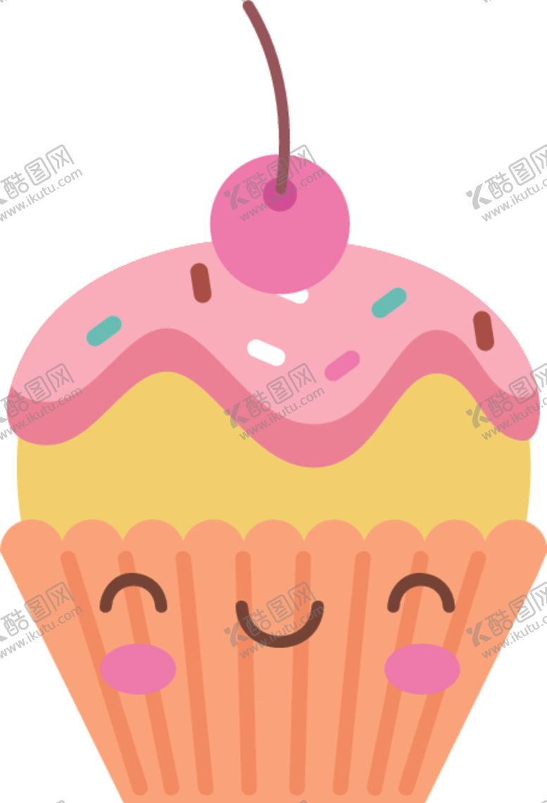 编号：86136610221058035190【酷图网】源文件下载-卡哇伊美食