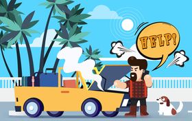创意出故障的车