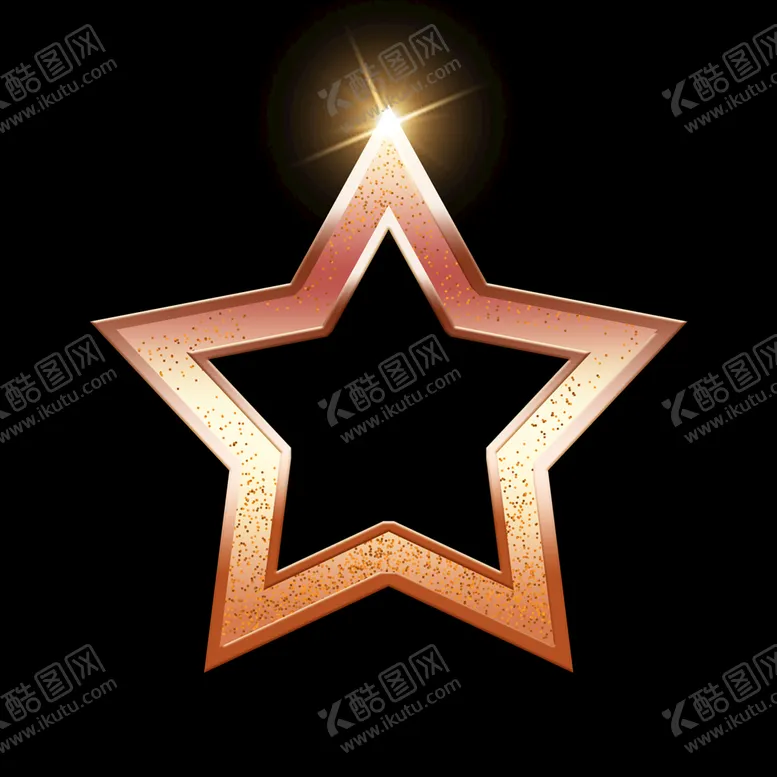 编号：03178510021708145324【酷图网】源文件下载-五角形边框