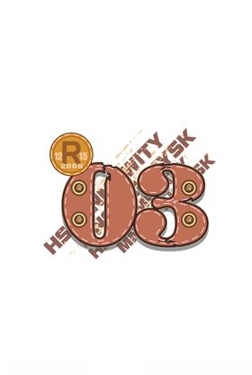 字母印花
