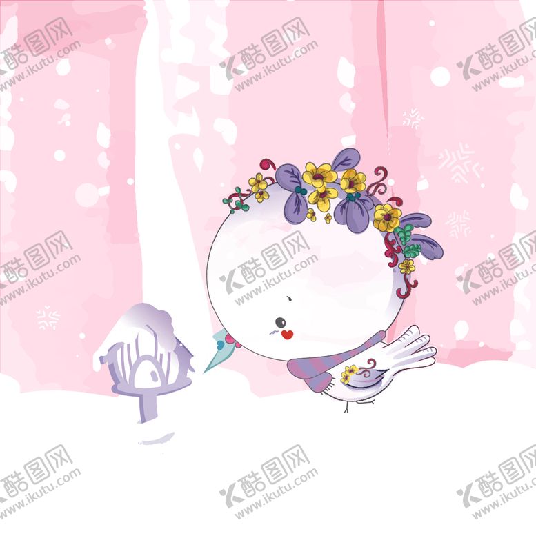 编号：61618409191231449509【酷图网】源文件下载-水彩卡通动物