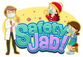 安全接种宣传图