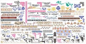 角花边框花纹花边