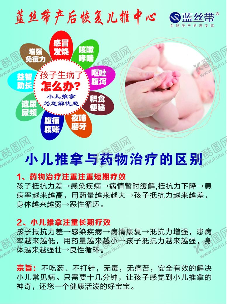 编号：53912204261716532772【酷图网】源文件下载-小儿推拿的海报