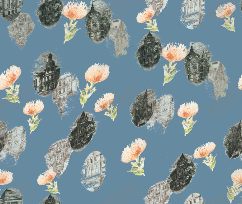 编号：69092209281931093515【酷图网】源文件下载-花型花朵花紋数码印花