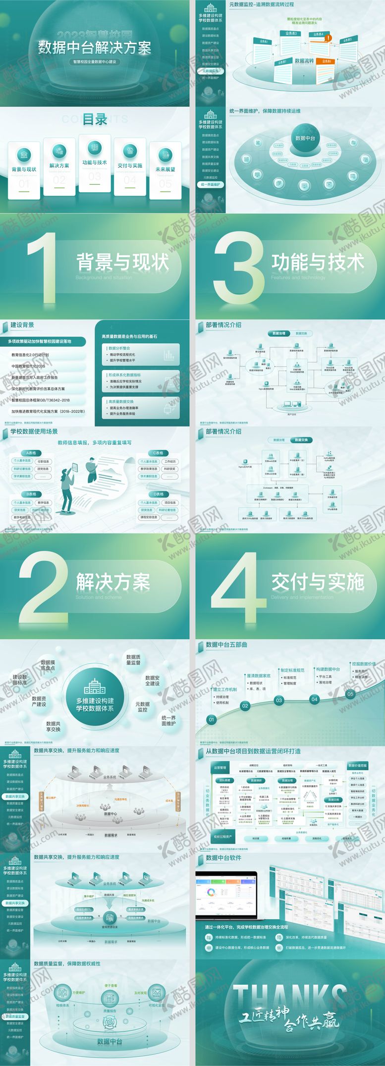 编号：70681505101727581617【酷图网】源文件下载-智慧校园数据中心建设解决方案PPT