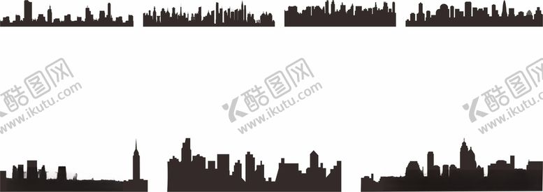 编号：71195301250747057921【酷图网】源文件下载-城市剪影