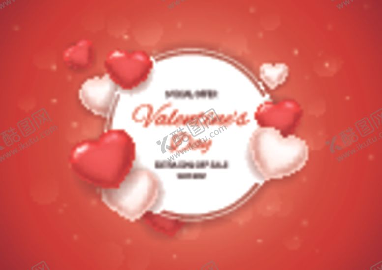 编号：22588610310153212761【酷图网】源文件下载-情人节背景