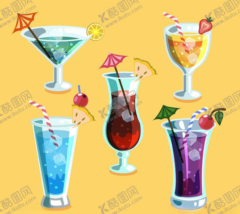 编号：71689410271519118367【酷图网】源文件下载-矢量果汁饮料