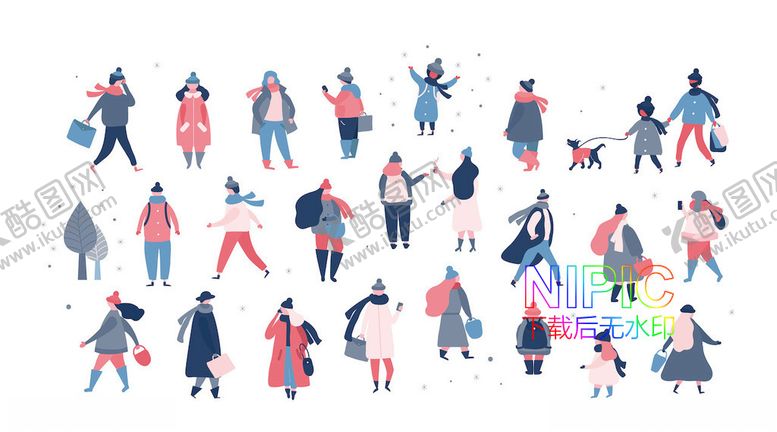 编号：65324504220139439457【酷图网】源文件下载-冬天人物