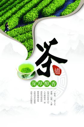 茶叶海报新茶上市创意海报