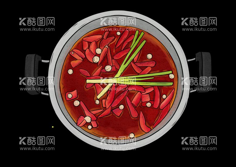 编号：40104311161342561138【酷图网】源文件下载-火锅锅底手绘