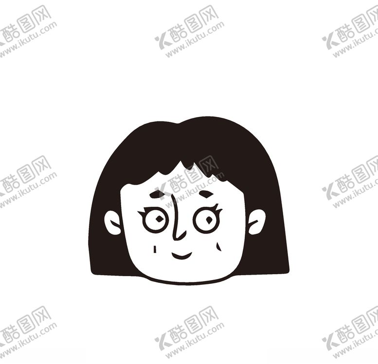 编号：33996605080618027857【酷图网】源文件下载-卡通女孩