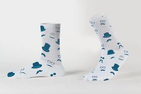 袜子样机效果图