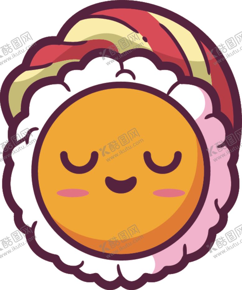 编号：28039410050744269579【酷图网】源文件下载-卡哇伊美食