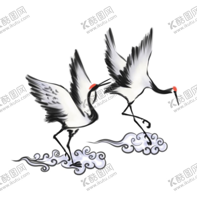 编号：94260905160145145997【酷图网】源文件下载-丹顶鹤素材