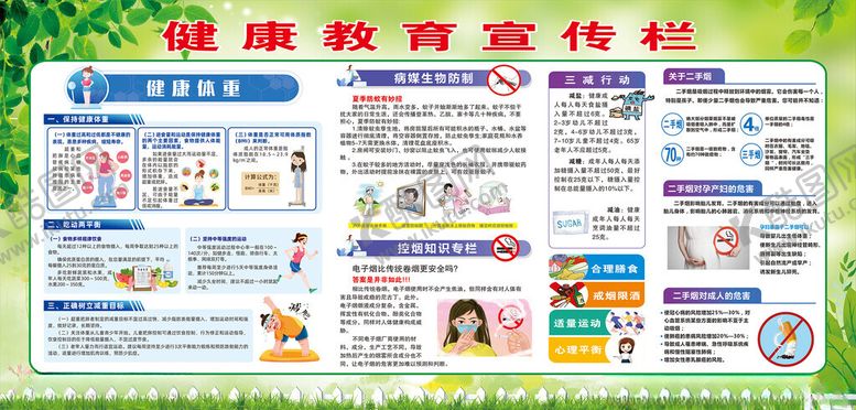 编号：47273304050926445168【酷图网】源文件下载-健康教育宣传展板
