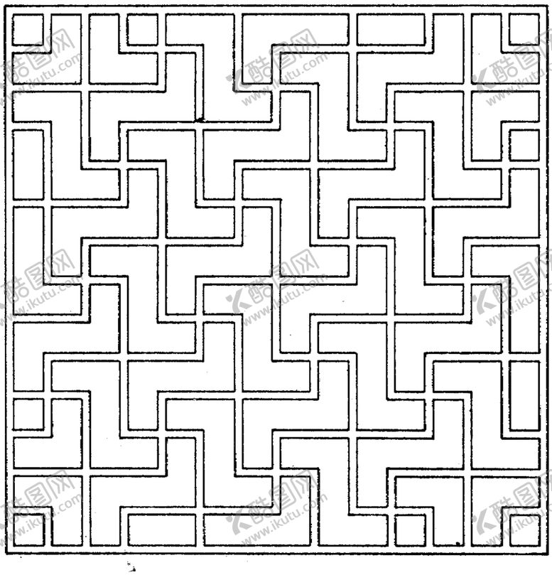 编号：14445710010440134674【酷图网】源文件下载-镂空花图案