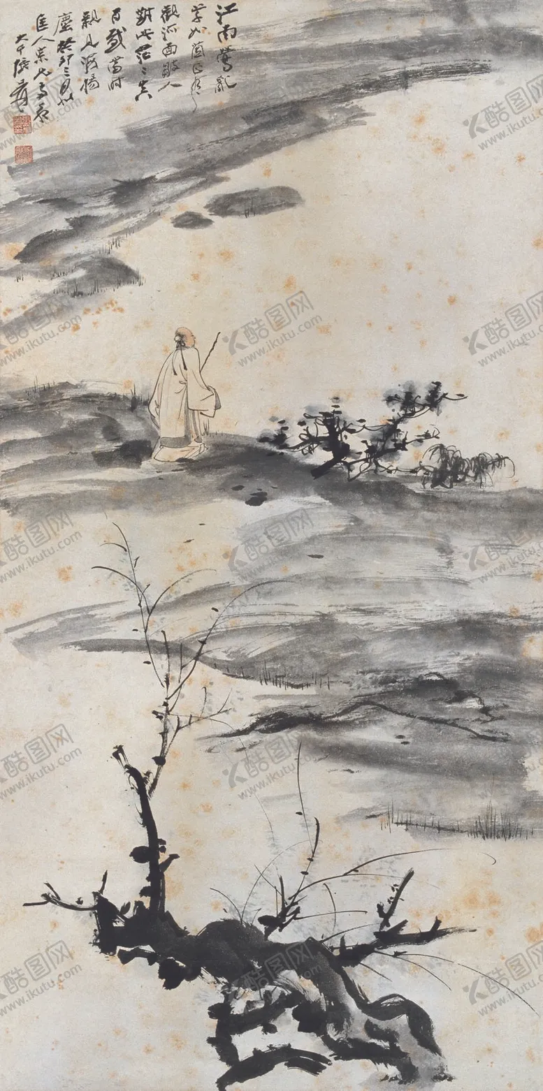 编号：70834209201951213928【酷图网】源文件下载-张大千国画